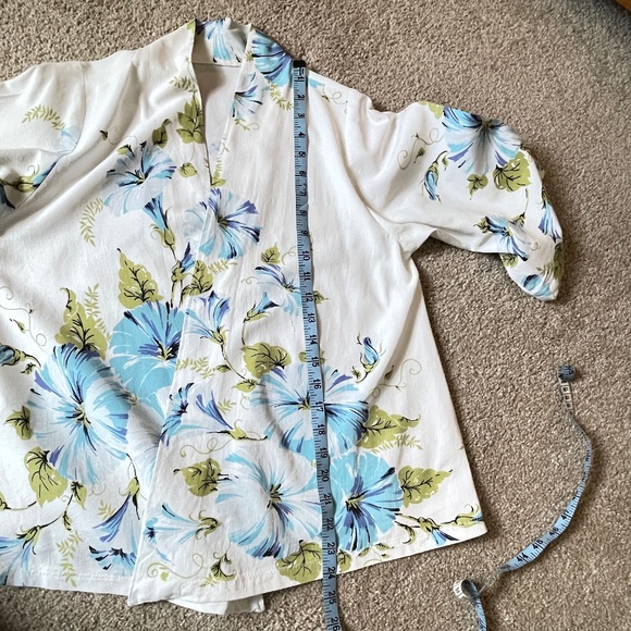 Upcycled Cotton Unlined Printed Jacket Medium - Picture 6 of 15
